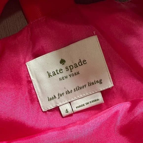Kate Spade Vibrant Pink Formal Dress - Picture 2 of 5